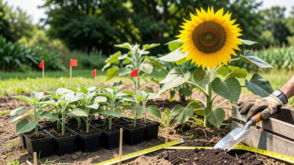 Mammoth Sunflower Plant Spacing: Proven Distances for Towering Blooms Without Competition