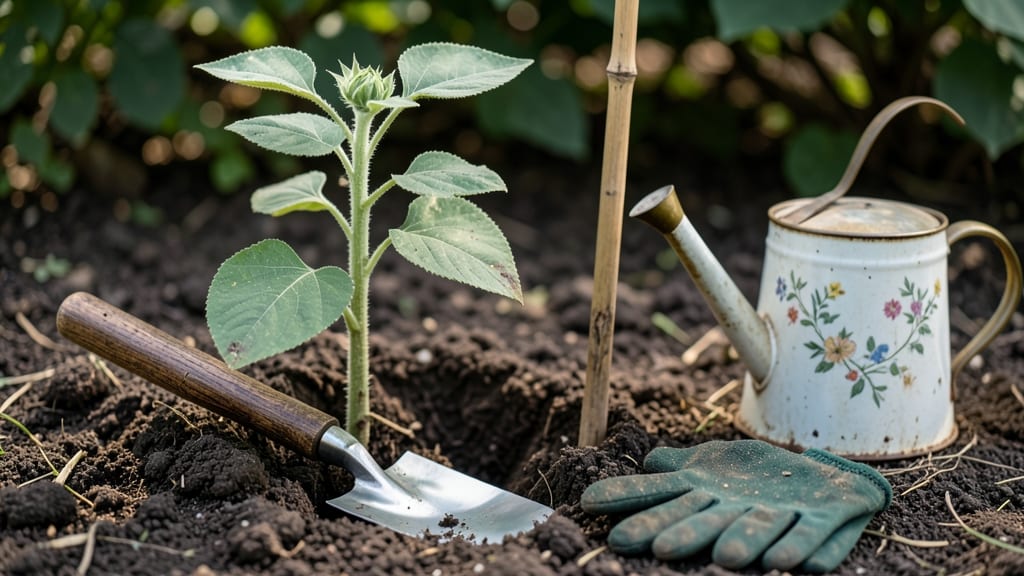 How to Plant a Sunflower Seedling: Spacing & Depth Tricks for Strong Stems