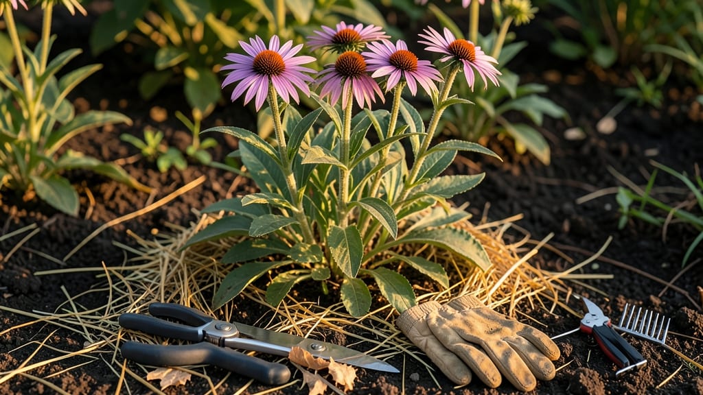 How to Winterize Coneflowers: Cut Back, Mulch, and Protect for Next Year’s Blooms