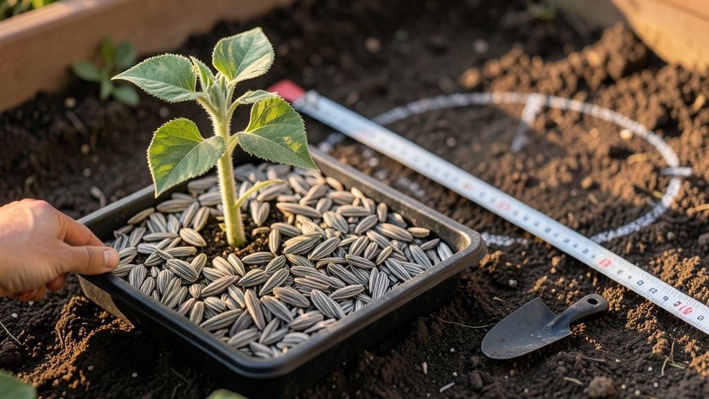 How Far Apart to Plant Sunflower Seeds: Spacing Guide by Variety Type