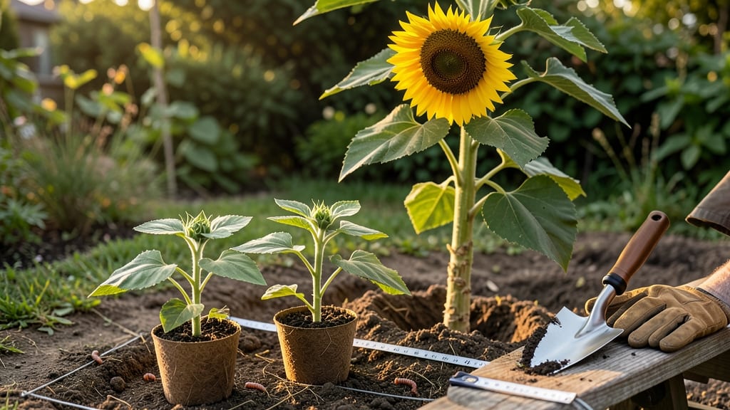 How Far Apart to Plant Mammoth Sunflowers: Spacing Secrets for Towering Stems Without Overcrowding