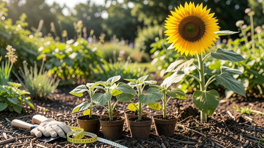 Mammoth Sunflower Spacing: Proven Distances for Towering Stems Without Flopping
