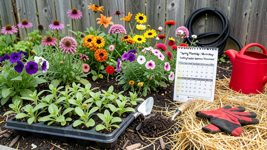 When to Plant Flowers in Kansas: USDA Zone 5-7 Planting Calendar for Peak Blooms