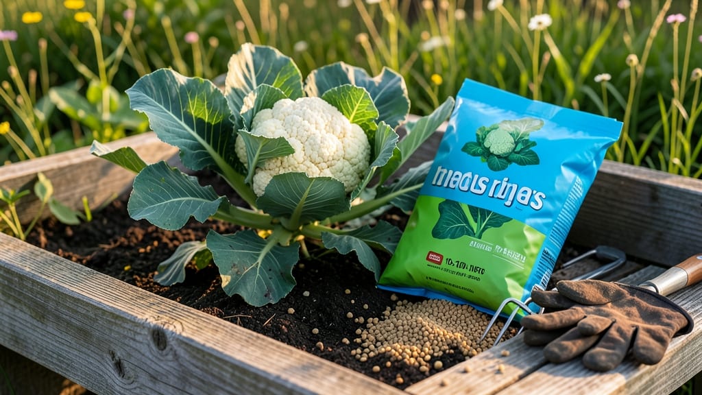 Fertilizer for Cauliflower: Nitrogen-Potassium Ratios for Tight Curds