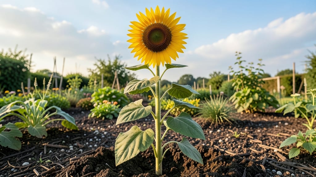 Full Grown Mammoth Sunflower: Towering Beauty in Just 90 Days